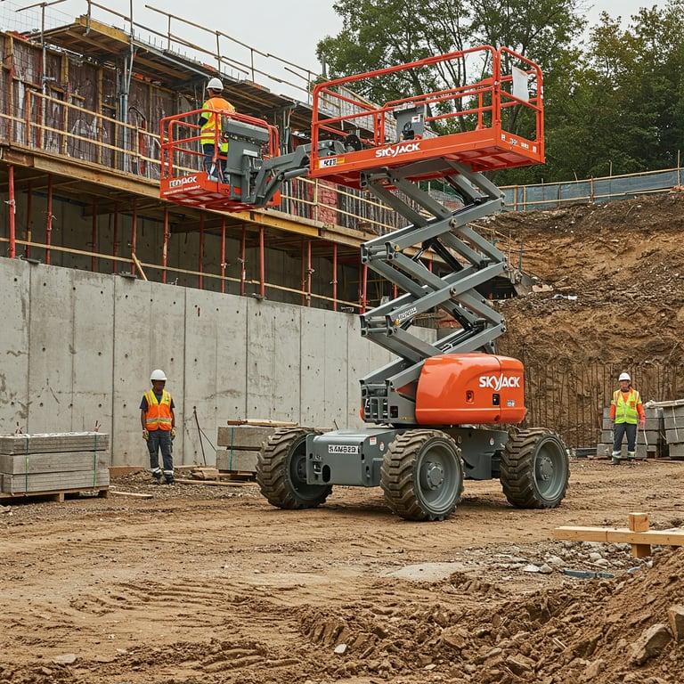 Rough Terrain Scissor Lifts