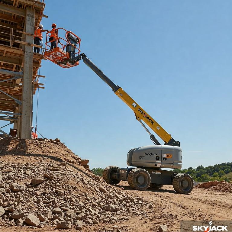 Skyjack Rough Terrain Scissor Lift: Models, Specs & Applications